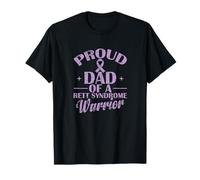 Proud Dad Rett Syndrome Warrior T-Shirt