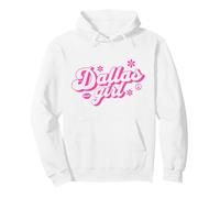 Proud Dallas Girl Retro Groovy City Pullover Hoodie