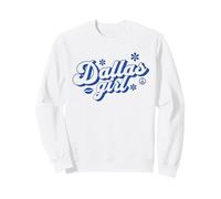 Proud Dallas Girl Vintage Groovy City Sweatshirt