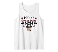 Proud Dane Mom Great Dane Dog Lover Tank Top