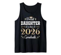 Proud Daughter of A Class of 2026 Graduate Graduation Tank Top