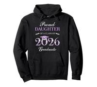 Proud Daughter Of A Class Of 2026 Graduate Pullover Hoodie