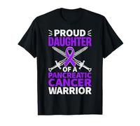 Proud Daughter of A Pancreatic Cancer Warrior Support T-Shirt