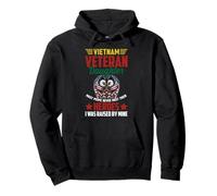 Proud Daughter Of A Vietnam Veteran Veteran's Day US Flag Pullover Hoodie