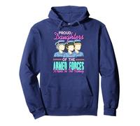 Proud Daughters of the Armed Forces Family Pride Pullover Hoodie