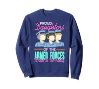 Proud Daughters of the Armed Forces Family Pride Sweatshirt