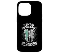 Proud Dental Assistant The Backbone Of Every Dental Office Case for iPhone 14 Pro Max
