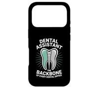 Proud Dental Assistant The Backbone Of Every Dental Office Case for iPhone 17 Pro
