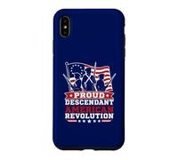 Proud Descendant American Revolution Case for iPhone XS Max