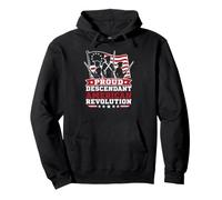 Proud Descendant American Revolution Pullover Hoodie