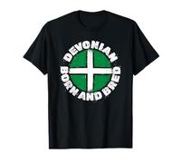 Proud Devonian or Expat of Devon England A Cool Devon Flag T-Shirt