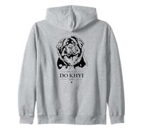 Proud Do Khyi Dad Funny Dog Owners Tibetan Mastiff dogs Zip Hoodie