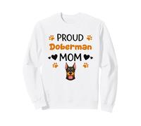 Proud Dobie Mom Doberman Pinscher Dog Lover Sweatshirt