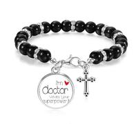 Proud Doctors I'm a Doctor English Beaded Bracelet Boho Jewelry
