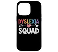 Proud Dyslexia Squad Allies Helping Neurodiverse Voices Case for iPhone 14 Pro Max