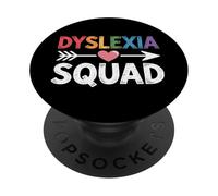 Proud Dyslexia Squad Allies Helping Neurodiverse Voices PopSockets Adhesive PopGrip