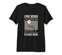 Proud Eagle with a Broken Wing Premium T-Shirt