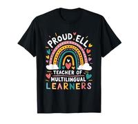 Proud ELL Teacher of Multilingual Learners, English Teaching T-Shirt