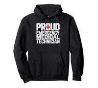 Proud Emergency Medical Technician Occupation Identity Emt Pullover Hoodie