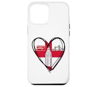 Proud English Boy Girl Dad Mom Aunt Hello England Flag Heart Case for iPhone 12 Pro Max