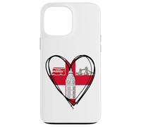 Proud English Boy Girl Dad Mom Aunt Hello England Flag Heart Case for iPhone 13 Pro Max