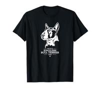 Proud English Bull Terrier Dad Funny Dog Owners Dogs T-Shirt