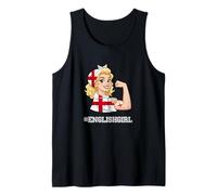 Proud English Girl Tank Top