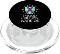 Proud Epilepsy Warrior Seizure Disorder Advocate PopSockets PopGrip for MagSafe