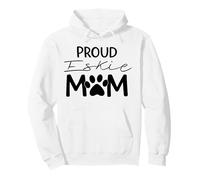 Proud Eskie Mom American Eskimo Dog Dog Lover Pullover Hoodie