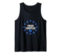 Proud European Union Patriotic Stars Merch Tank Top