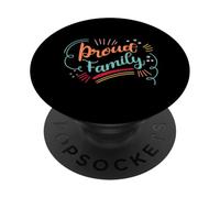 Proud Family Unity Shirt - Family Pride Matching Outfit PopSockets Adhesive PopGrip