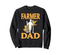 Proud Farmer Dad Strong Roots and Country Lifestyle Sweatshirt