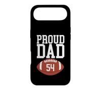 Proud Football Dad Number #54 Case for iPhone Air