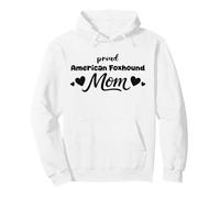 Proud Foxhound Mom American Foxhound Dog Lover Pullover Hoodie
