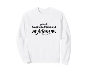 Proud Foxhound Mom American Foxhound Dog Lover Sweatshirt