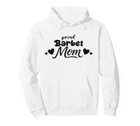 Proud French Water Dog Mom Barbet Dog Lover Pullover Hoodie