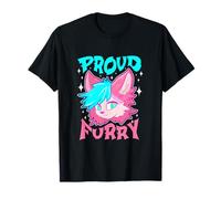 Proud Furry Anime Fox Fursuit Furries Fandom T-Shirt