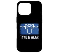 Proud Geordie I Love Newcastle A Cool Tyne and Wear Flag Case for iPhone 16 Pro