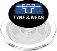 Proud Geordie I Love Newcastle A Cool Tyne and Wear Flag PopSockets PopGrip for MagSafe