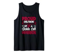 Proud Girlfriend of A Sickle Cell Warrior Sickle Cell Tank Top