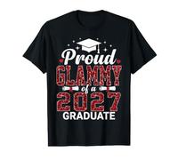 Proud Glammy of a 2027 Graduate Senior Graduation Year Value Graphic T-Shirt