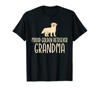 Proud Golden Retriever Grandma T-Shirt