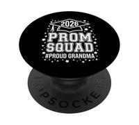 Proud Grandma 2026 Graduate Collegiate Celebration PopSockets Adhesive PopGrip