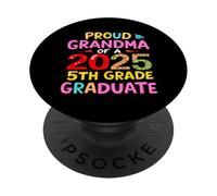 PROUD GRANDMA OF A 2025 5TH GRADE GRADUATE PopSockets Adhesive PopGrip