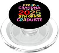 PROUD GRANDMA OF A 2025 5TH GRADE GRADUATE PopSockets PopGrip for MagSafe