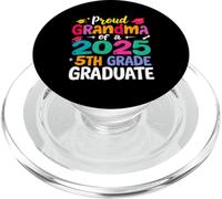 Proud Grandma Of A 2025 5th Grade Graduate PopSockets PopGrip for MagSafe