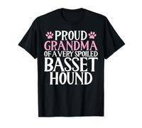 Proud Grandma of a Very Spoiled Basset Hound T-Shirt