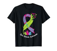 Proud Grandma of A Warrior Rare Disease Awareness Ribbon T-Shirt