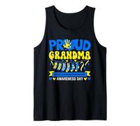 Proud Grandma World Down Syndrome Awareness Day Socks Tank Top