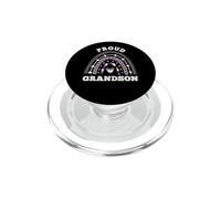 Proud Grandson Ace Pride Rainbow PopSockets PopGrip for MagSafe